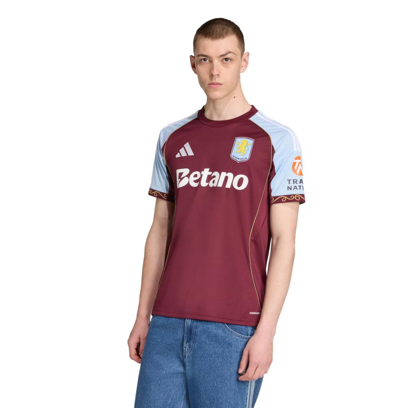 Aston Villa Home 25/26 Torcedor Adidas - Vinho