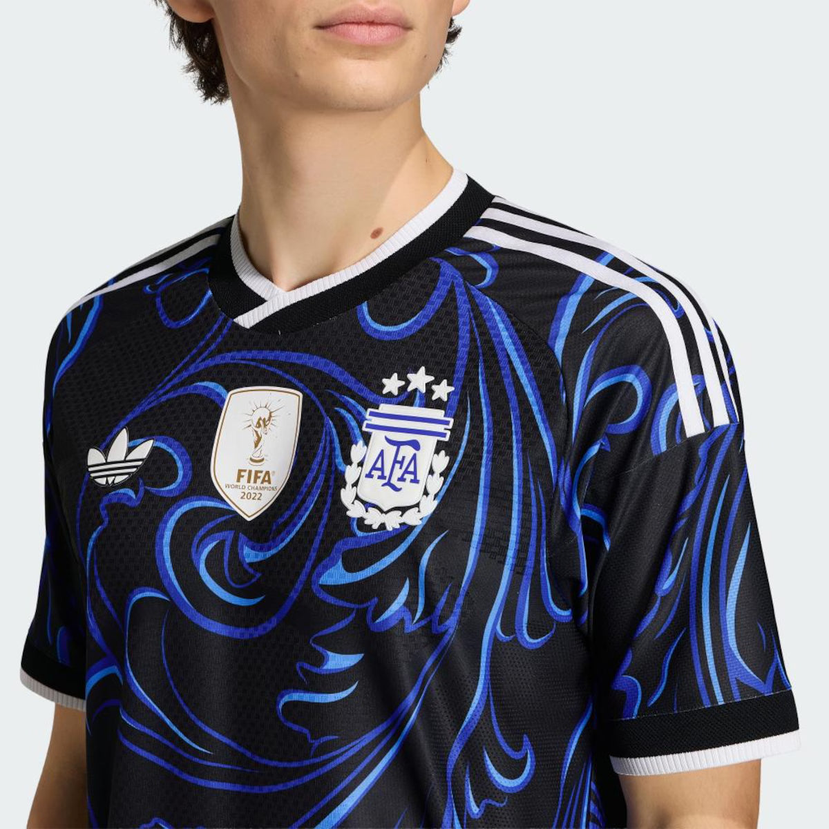 Argentina Away 26/27 Masculino Jogador Adidas - Preto e Azul