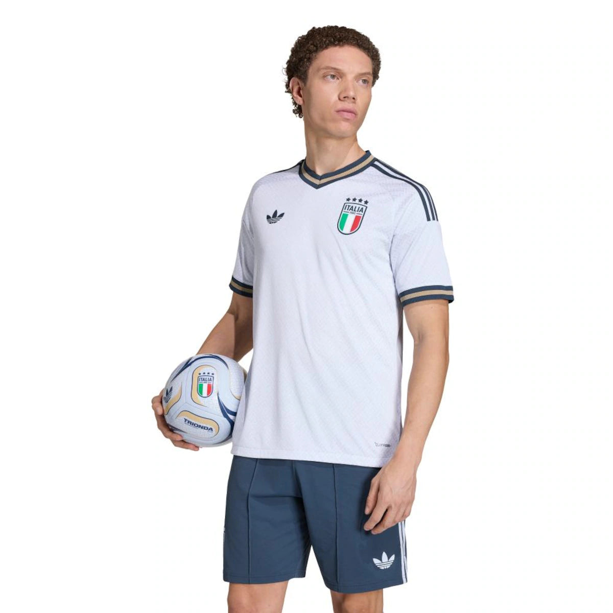 Itália Away 26/27 Masculino Torcedor Adidas - Branca