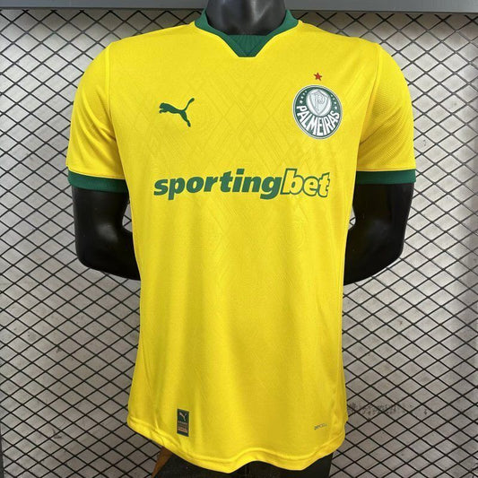 Palmeiras Third 25/26 Jogador Puma Masculina - Amarela
