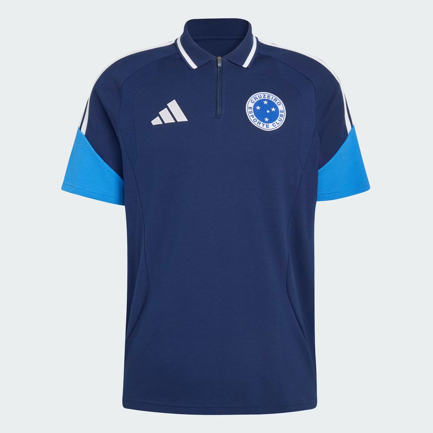 Cruzeiro Treino Polo 25/26 Adidas Torcedor Masculino - Azul