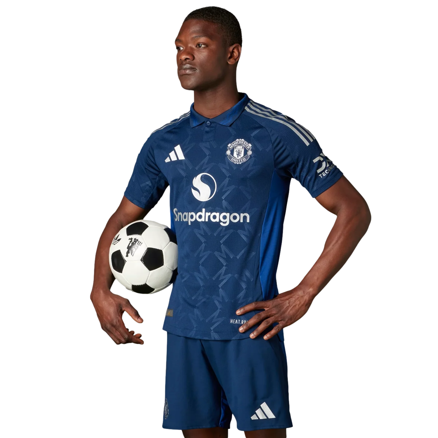 Manchester United Away 24/25 Torcedor Adidas - Azul