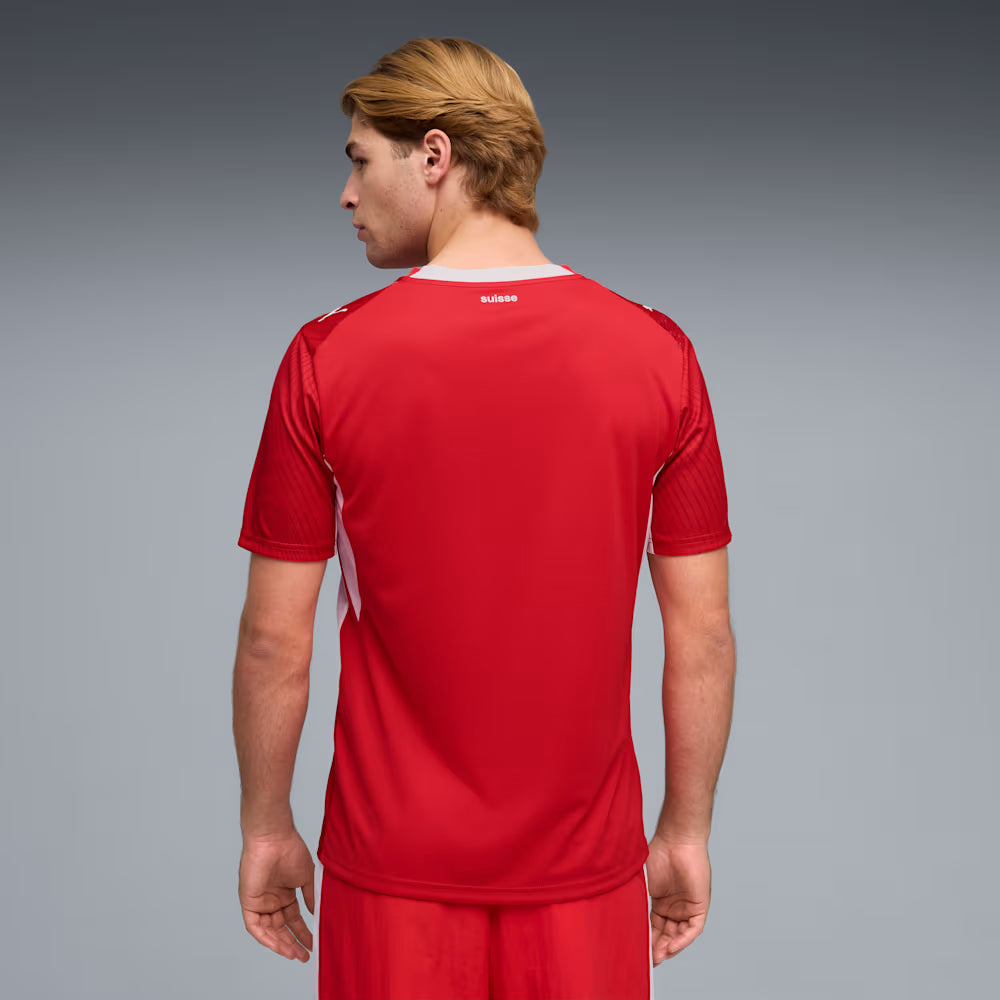 Suiça Home 26/27 Masculino Jogador Puma - Vermelho