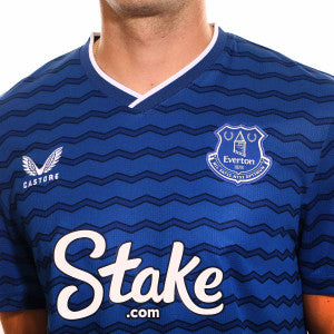 Everton Home 25/26 Torcedor Castore - Azul