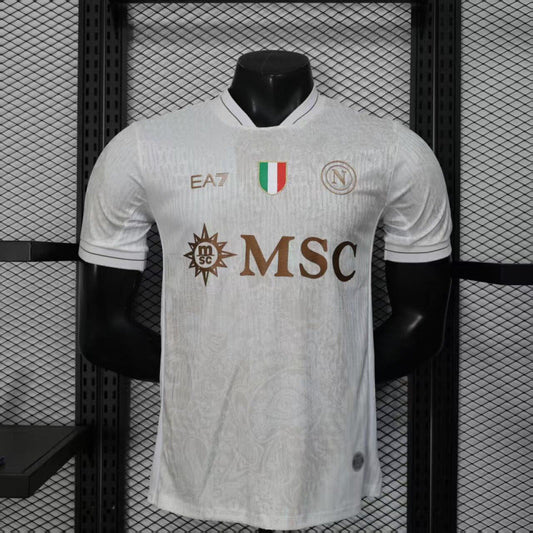 Napoli Away 25/26 Jogador EA7 - Bege