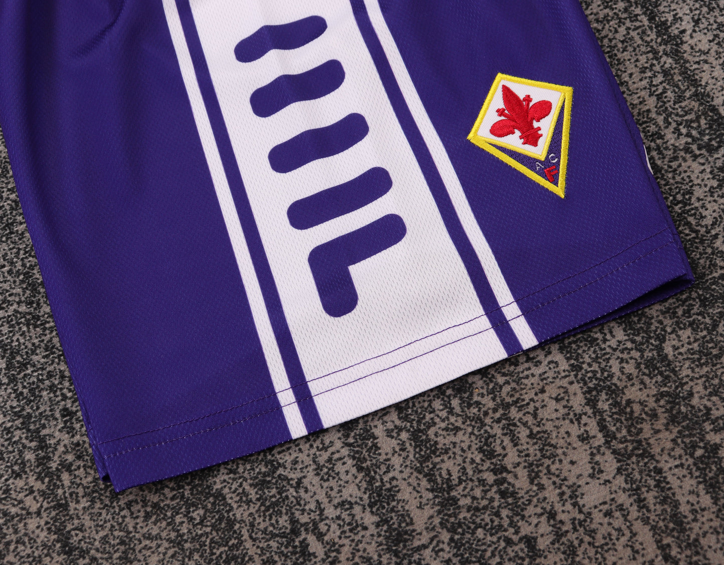 Kit Infantil Fiorentina Home Retrô 1999  - Roxo e Branco