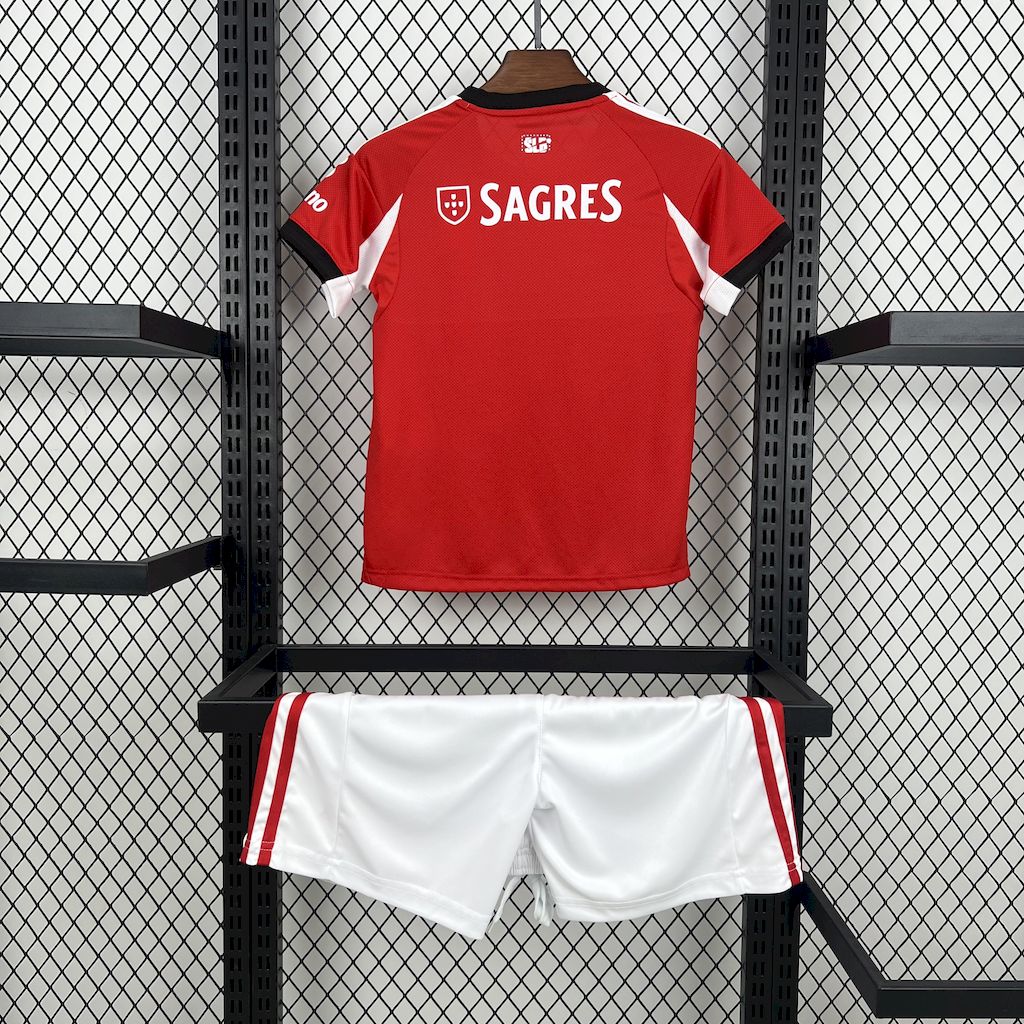 Kit Infantil Benfica Home 25/26 - Vermelho