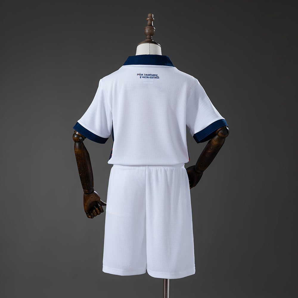 Kit Infantil Equador Away 26/27 - Branca