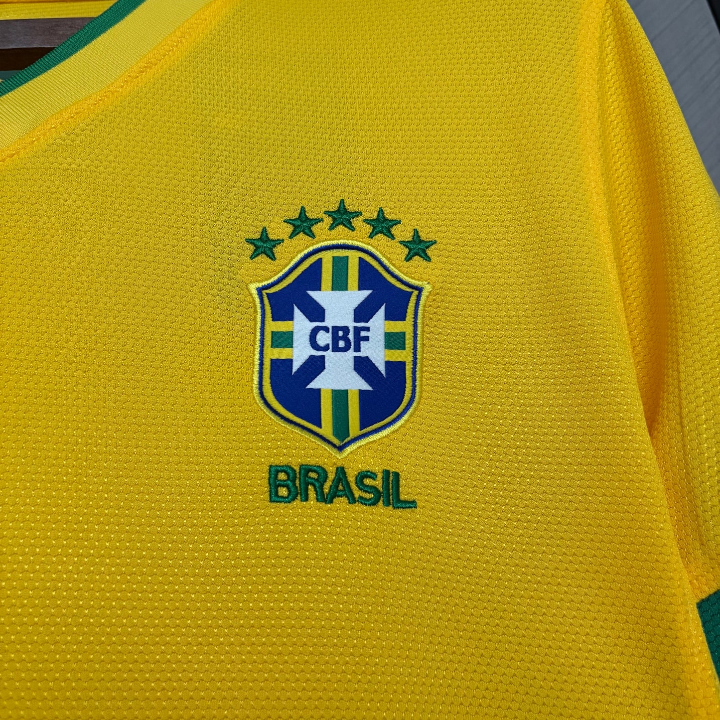 Brasil Home Retrô 2012 Nike - Amarelo