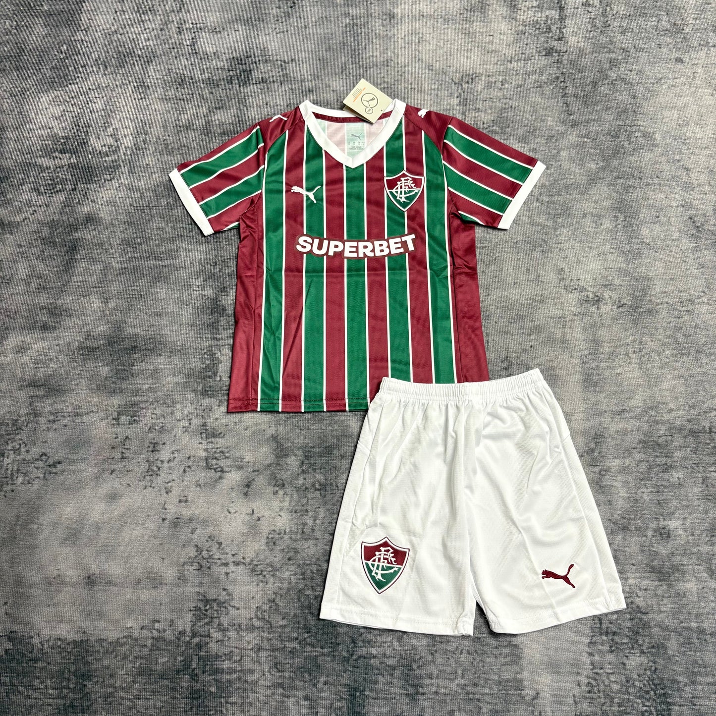 Kit Infantil Fluminense Home 26/27 - Tricolor