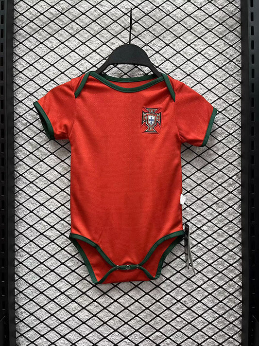 Body Bebê Infantil Portugal Home 25/26 - Vermelho