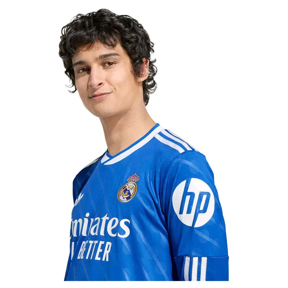 Real Madrid Third 25/26  Manga Longa Adidas - Azul