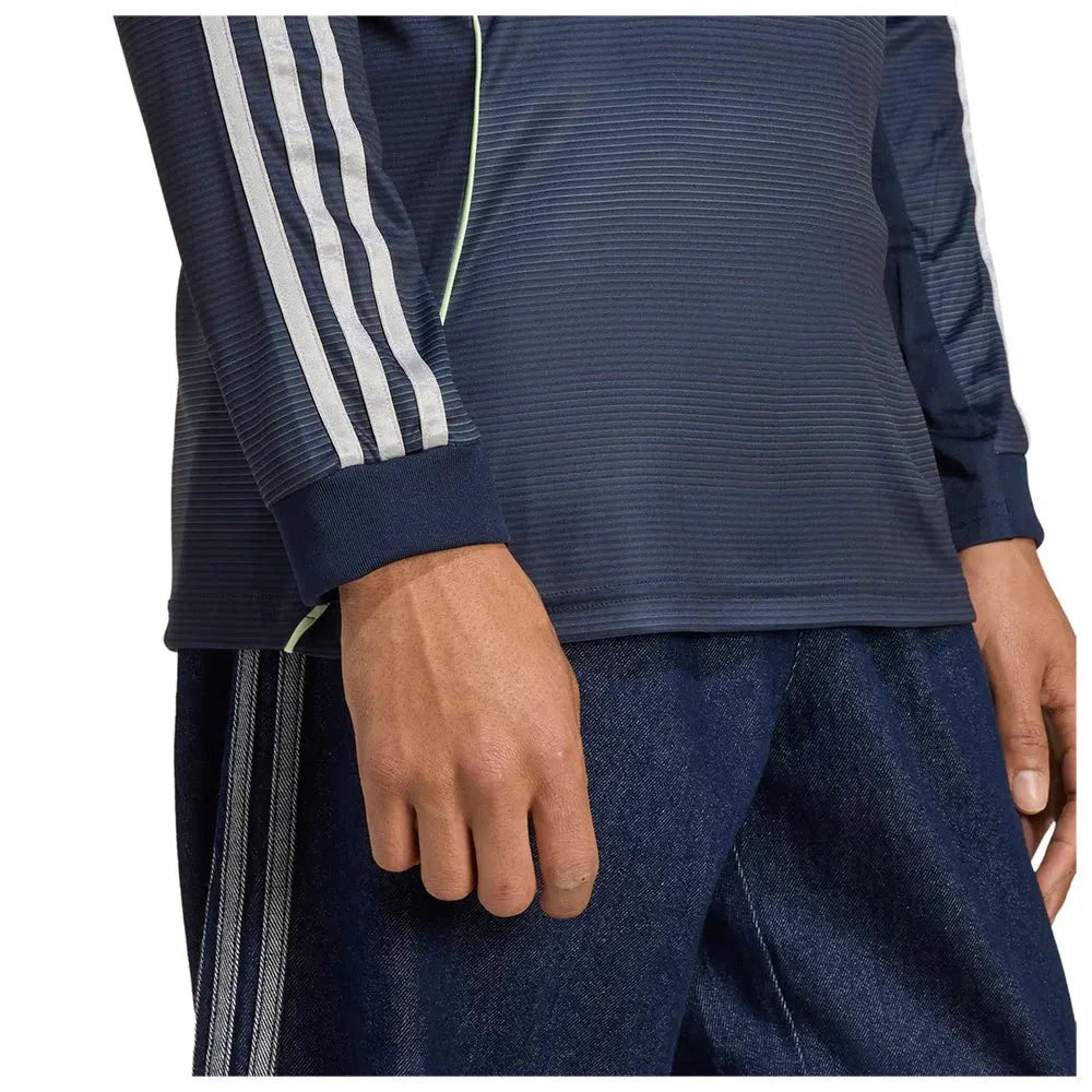 Real Madrid Away 25/26 Manga Longa Torcedor Adidas - Cinza Escuro