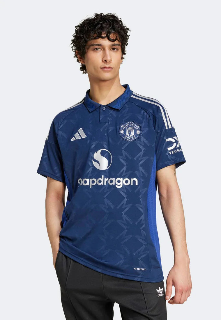 Manchester United Away 24/25 Torcedor Adidas - Azul