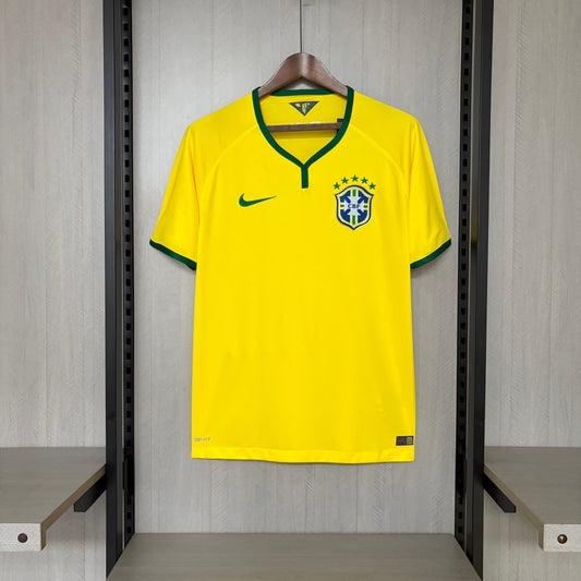 Brasil Home Retrô 2014 Nike - Amarelo