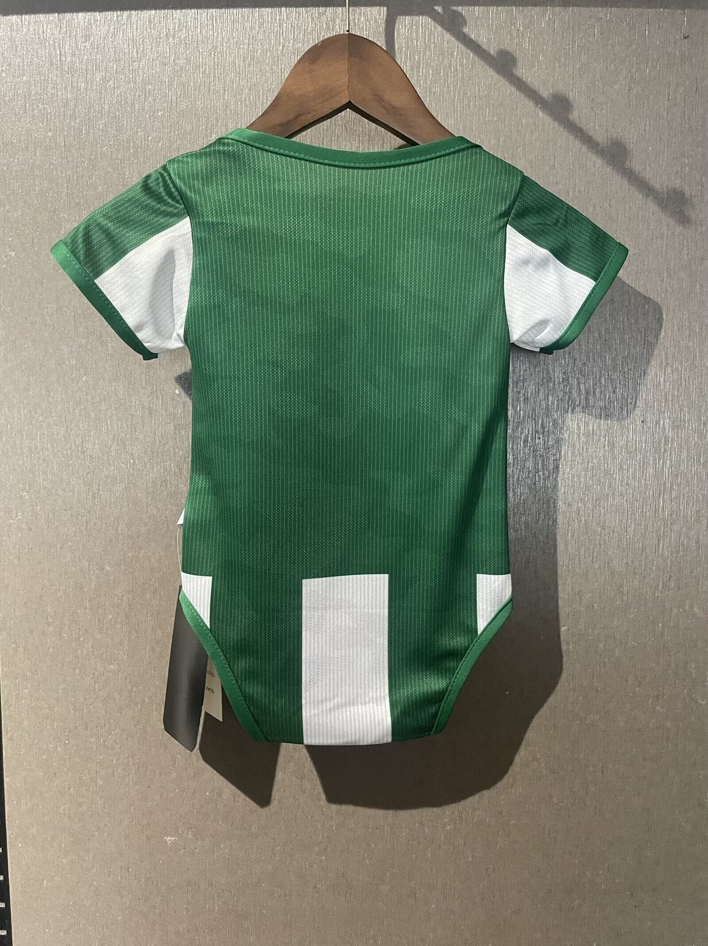 Body Bebê Infantil Real Betis Home 25/26  Hummel - Branco e Verde
