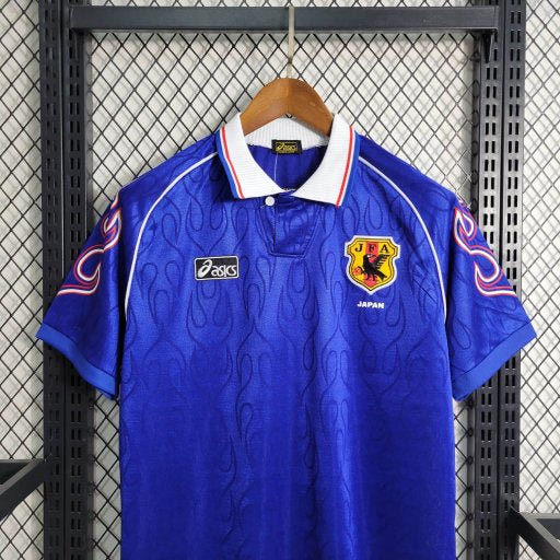 Japão Home Retrô 98-99 Asics - Azul