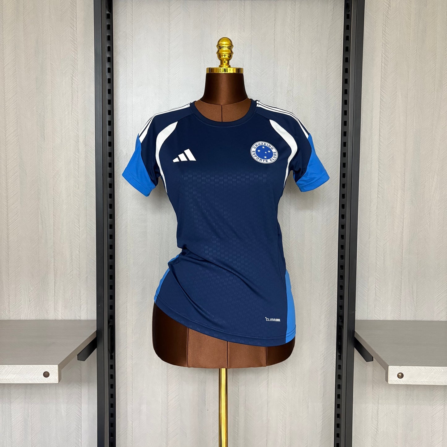 Cruzeiro Treino 26/27 Adidas Torcedor Feminino - Azul Marinho