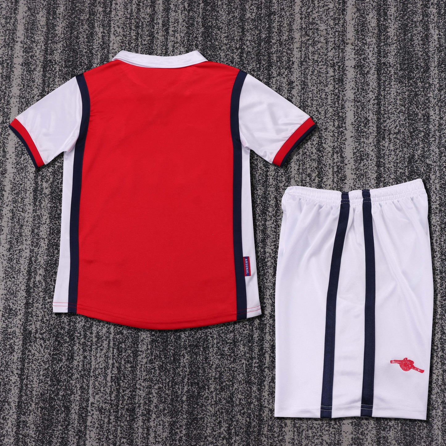 Kit Infantil Arsenal Home Retrô 98/99 - Vermelho