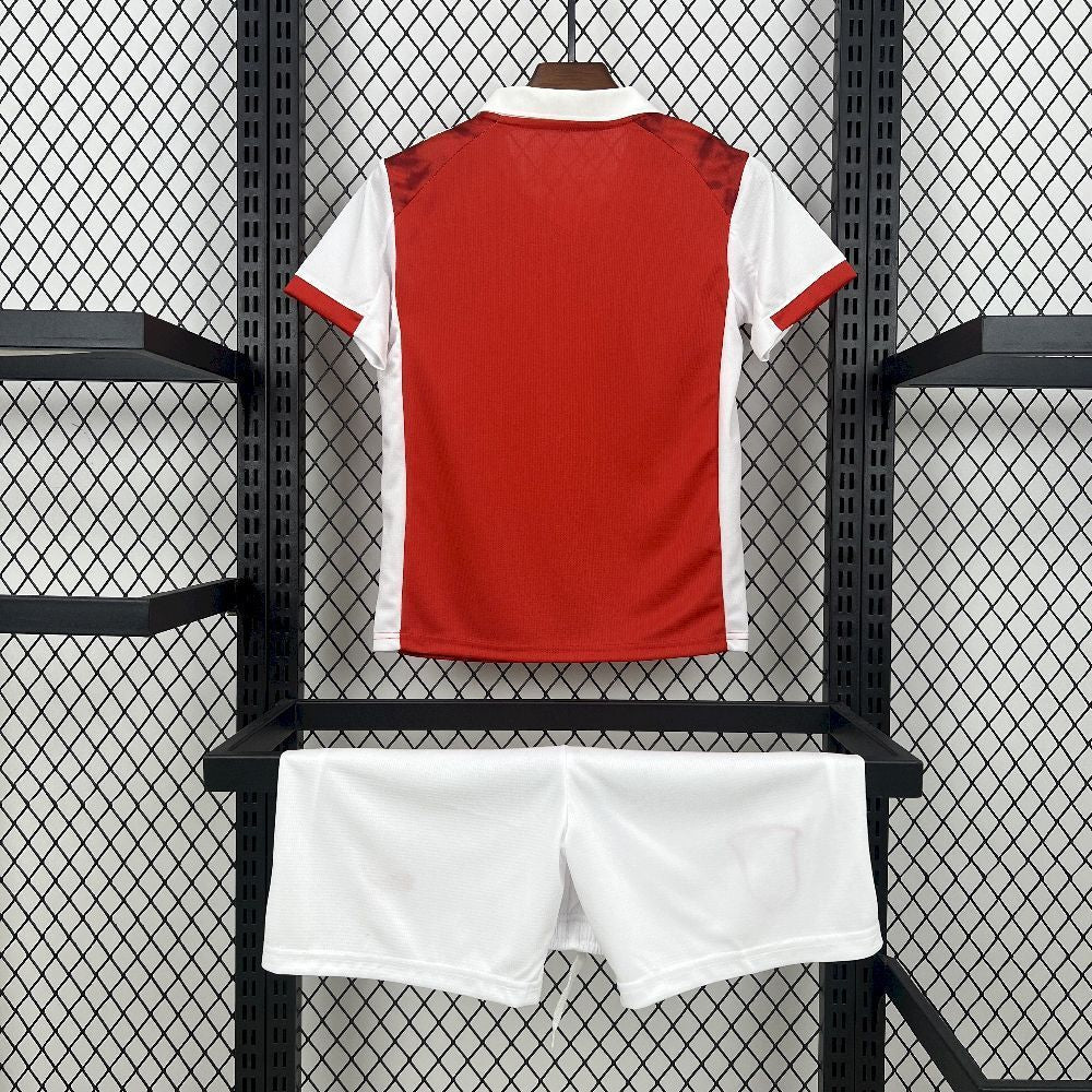 Kit Infantil Braga Home 25/26 - Vermelho e Branco