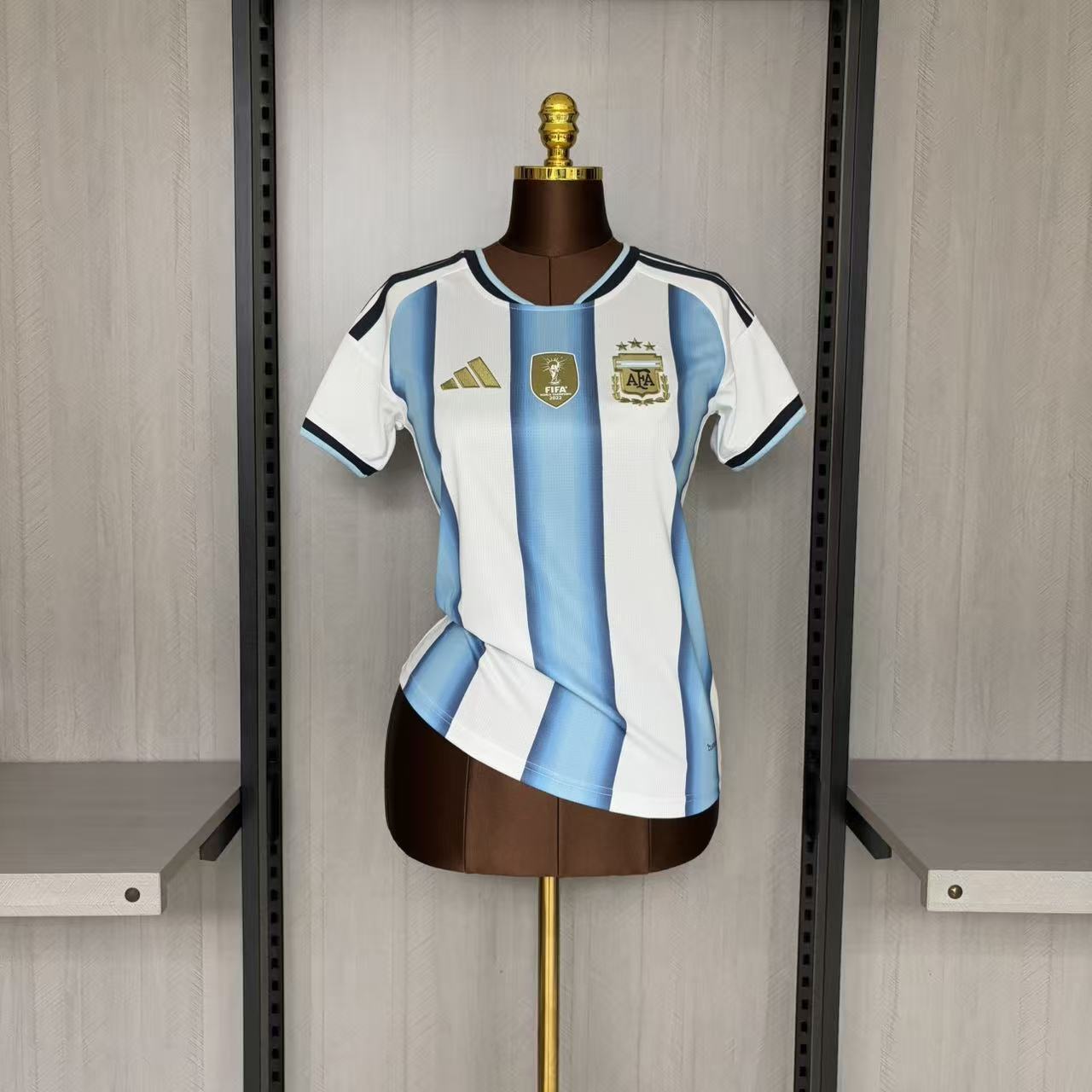 Argentina Home 26/27 Feminino Torcedor Adidas - Branca e Azul