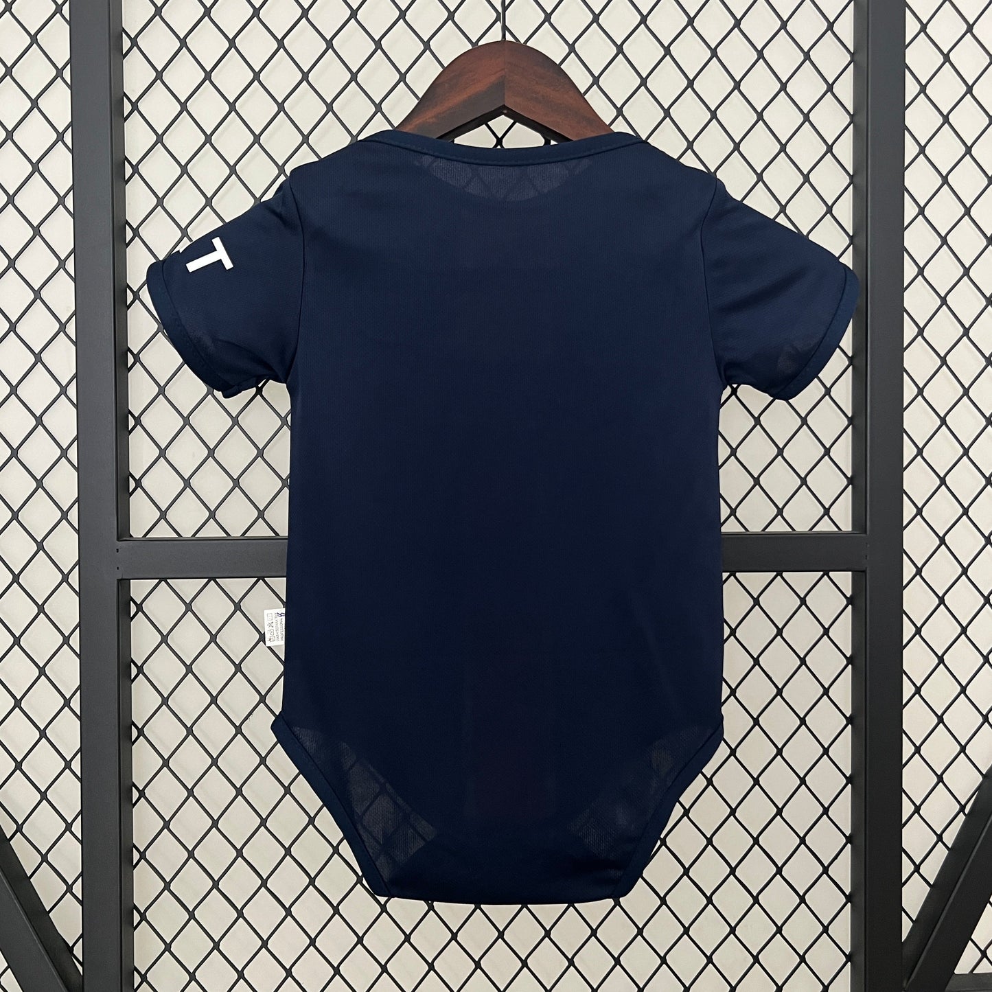 Body Bebê Infantil PSG Home 24/25 Unissex - Azul e Vermelho