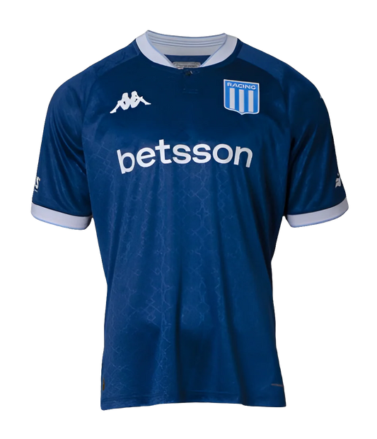 Racing Away 25/26 Torcedor Kappa - Azul Escuro