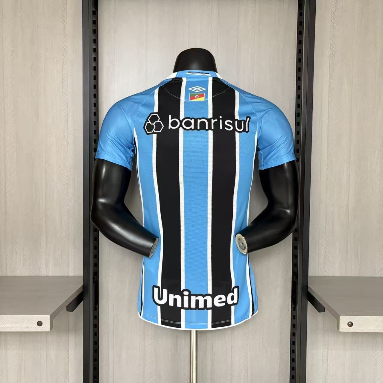 Grêmio Home 25/26 Umbro Jogador Masculino - Tricolor
