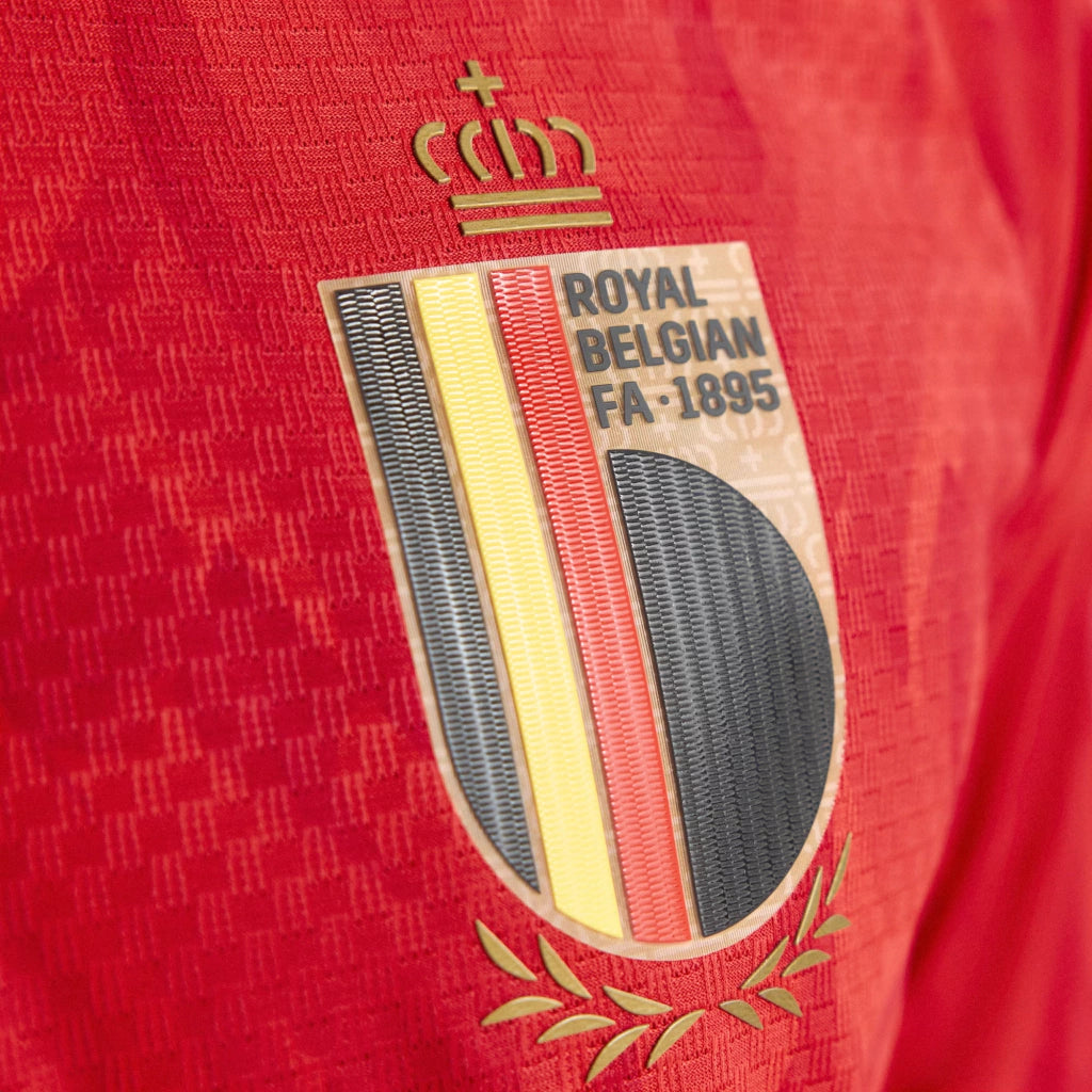 Belgica Home 26/27 Masculino Jogador Adidas - Vermelho
