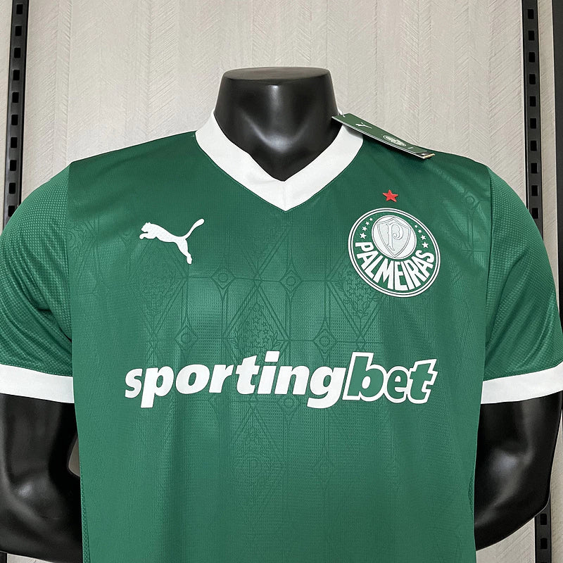 Palmeiras Home 25/26 Masculino Jogador Puma - Verde