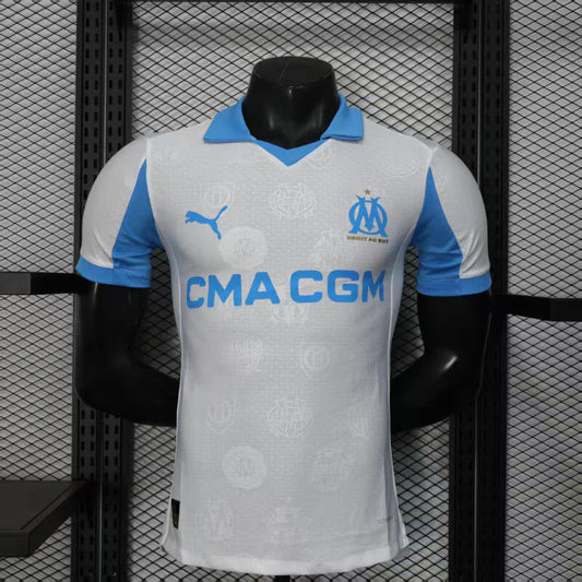 Olympique de Marseille Home 25/26 Jogador Puma - Branca