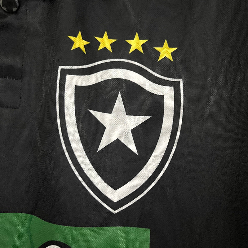 Botafogo Retro 1995 Finta Masculino - Polo Preta