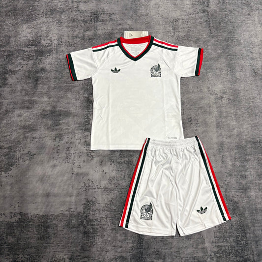 Kit Infantil México Away 26/27  - Branca