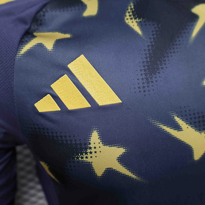 Boca Jrs Third 25/26 Jogador Masculino Adidas - Azul Escuro