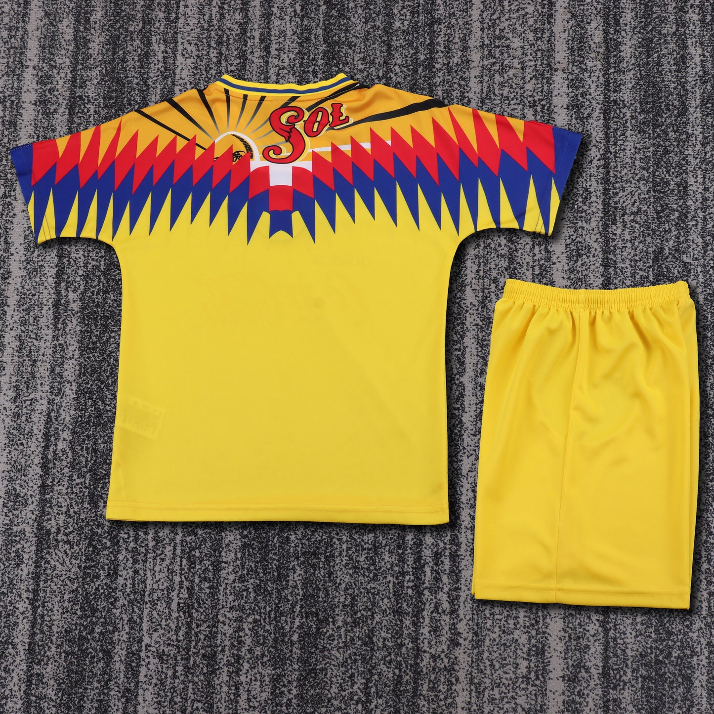 Kit Infantil Colombia Retro Home 1995 - Amarela