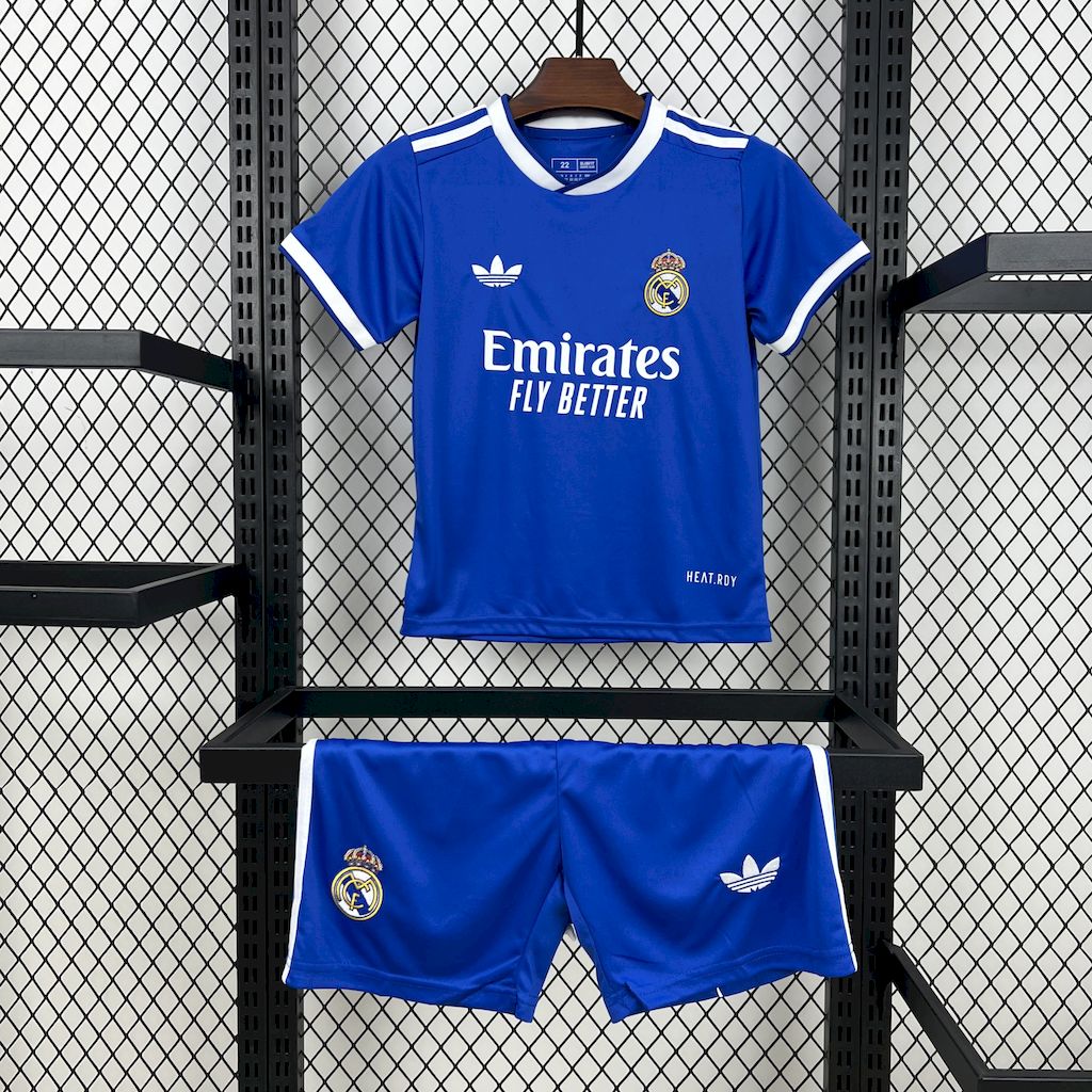 Kit Infantil Real Madrid Third 25/26 - Azul