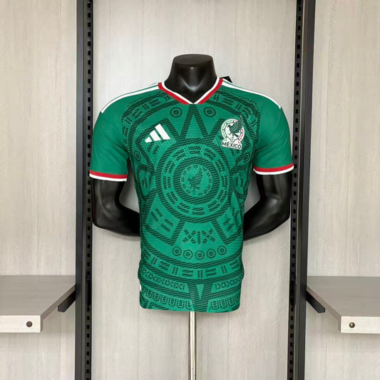 México Home 26/27 Masculino Jogador Adidas  - Verde