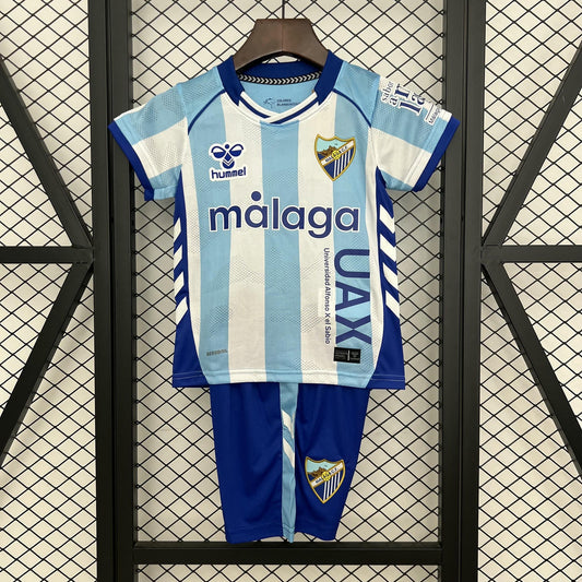 Kit Infantil Malaga Home 25/26  -  Azul e Branco