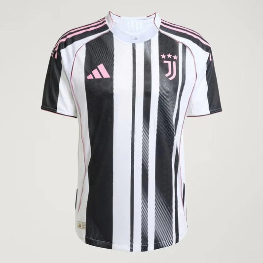 Juventus Home 25/26 Jogador Adidas - Branco e Preto