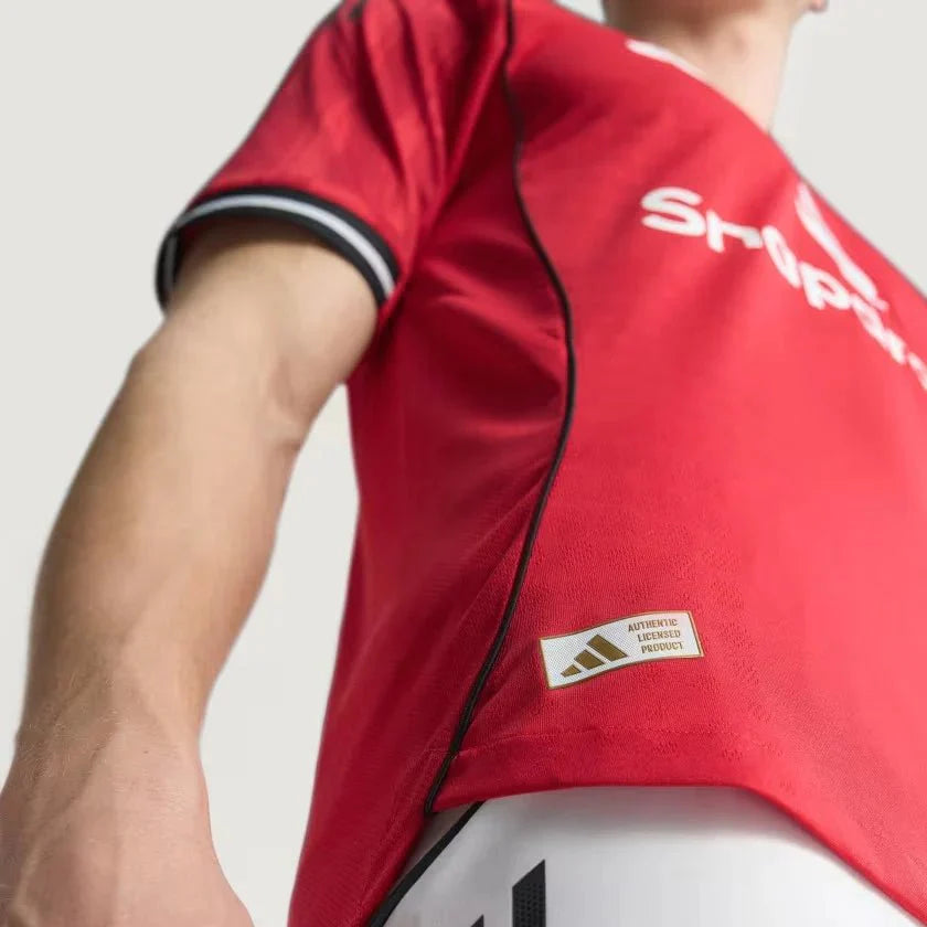 Manchester United Home 25/26 Jogador Adidas - Vermelho
