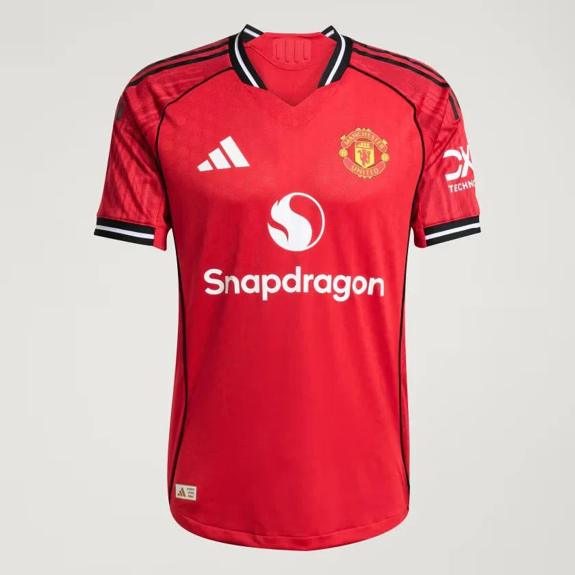 Manchester United Home 25/26 Jogador Adidas - Vermelho