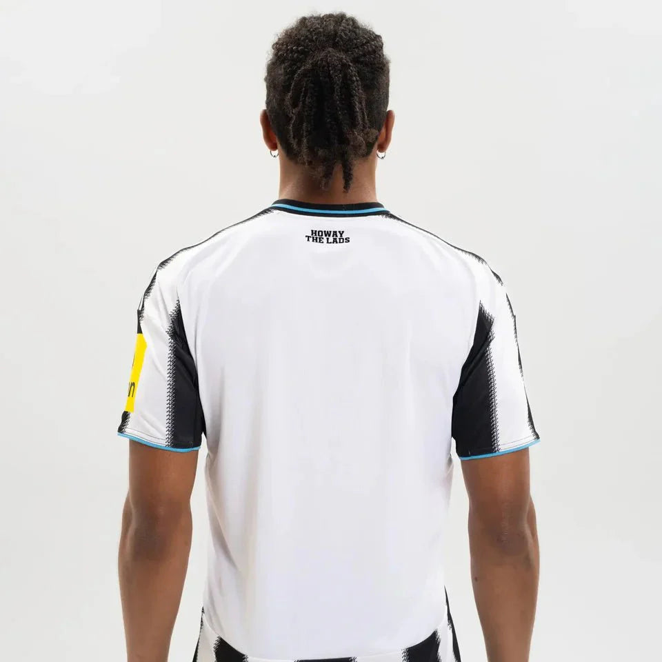 Newcastle Home 25/26 Torcedor Adidas - Preto e Branco