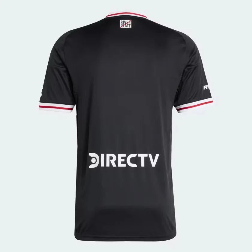 River Plate Away 25/26 Torcedor Adidas - Vermelho e Preto