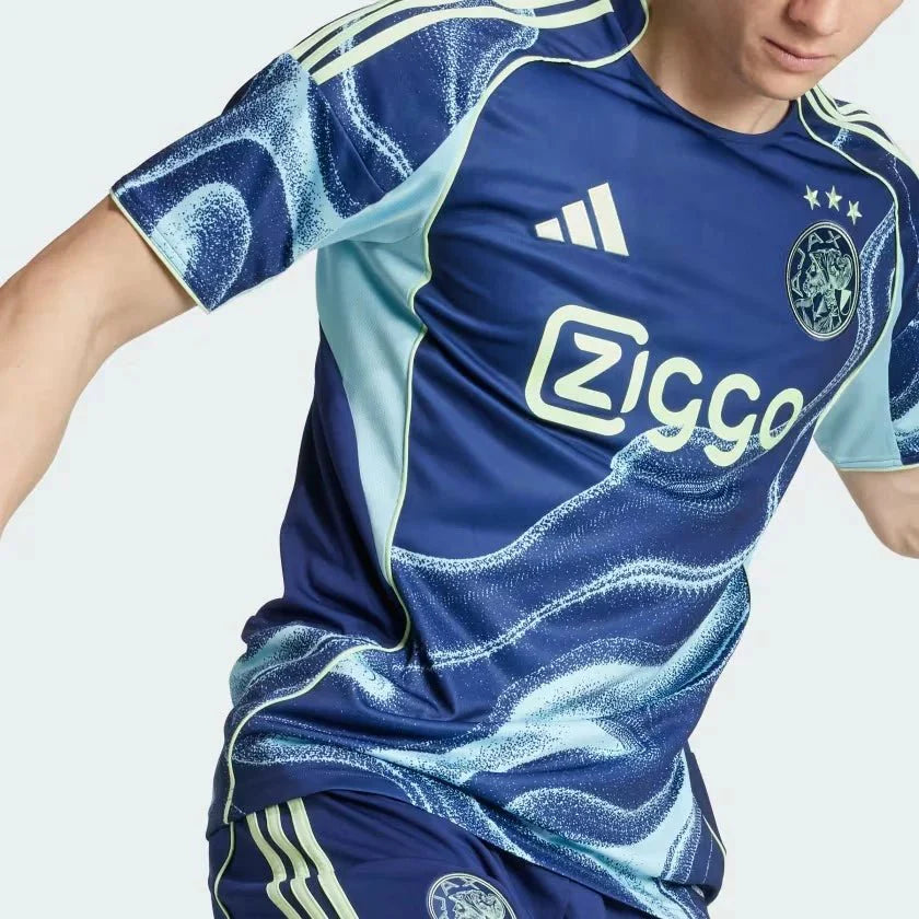 Ajax Away 25/26 Torcedor Adidas - Azul
