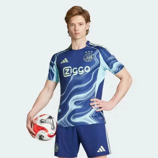 Ajax Away 25/26 Torcedor Adidas - Azul