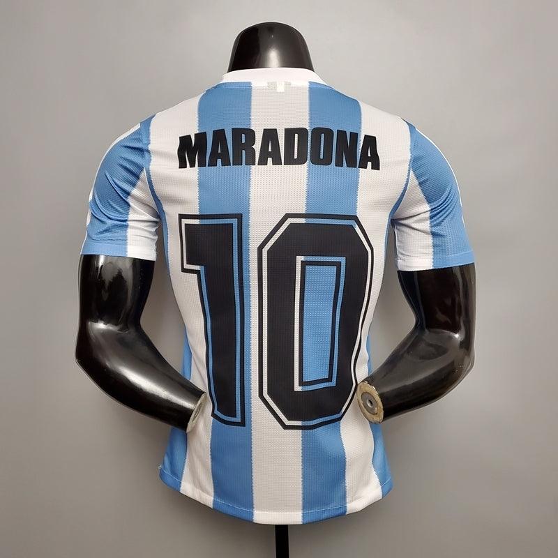 Argentina Home Retrô 1986 Masculino Le Coq Sportif -  Azul e Branca