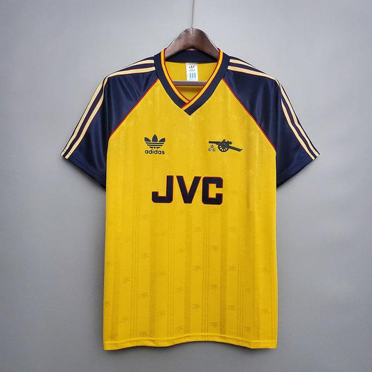 Arsenal Away Retrô 88/89 Adidas - Amarela