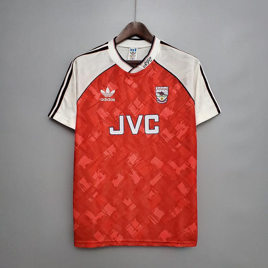 Arsenal Home Retrô 90/92 Adidas - Vermelha