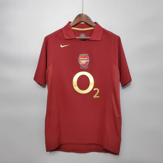 Arsenal Home Retrô 05/06 Nike - Vinho