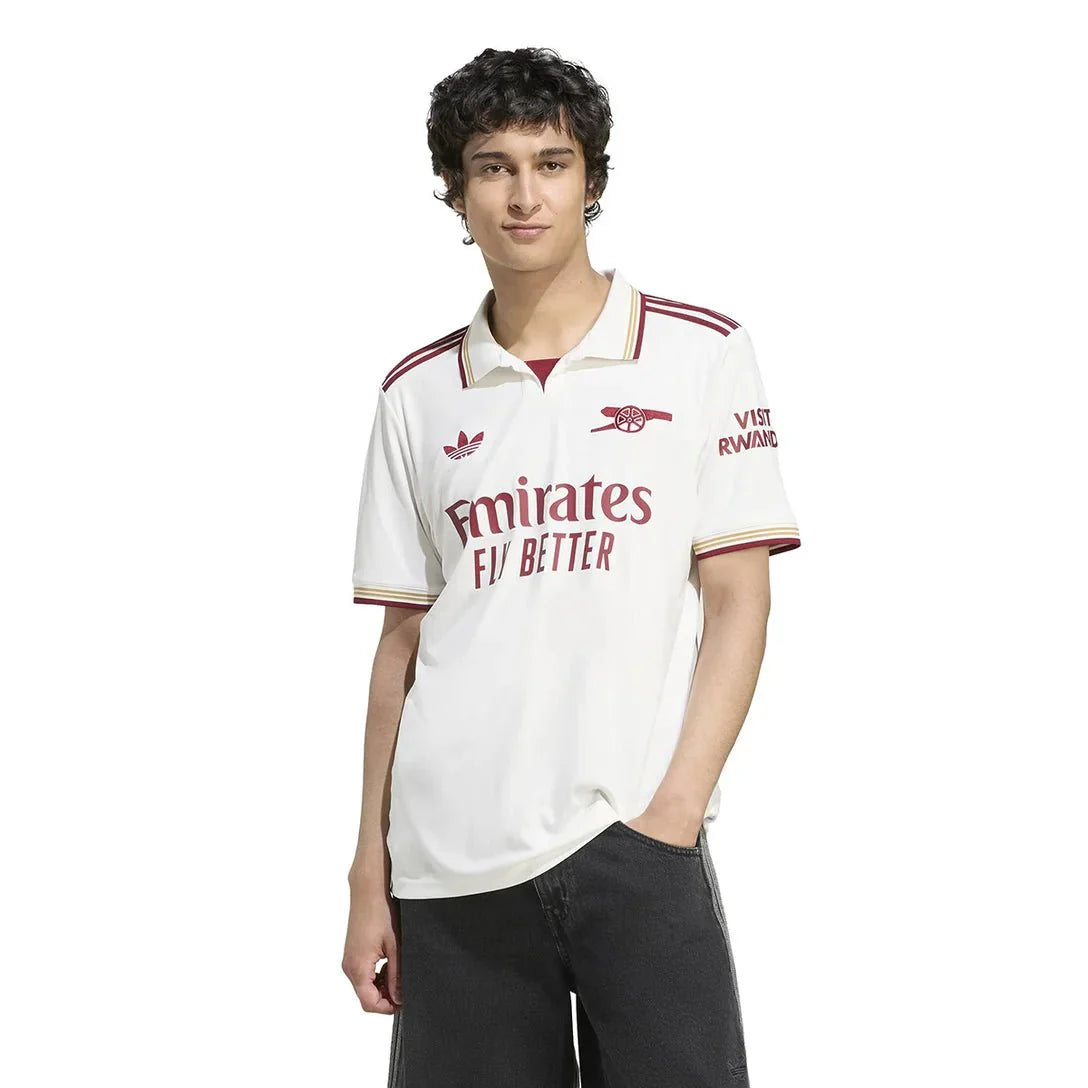 Arsenal Third 25/26 Torcedor Adidas  - Branco
